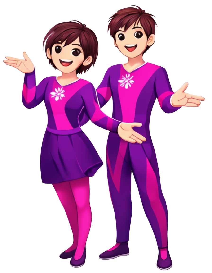 Hiya and Hanu β Happiffie AI Assistants